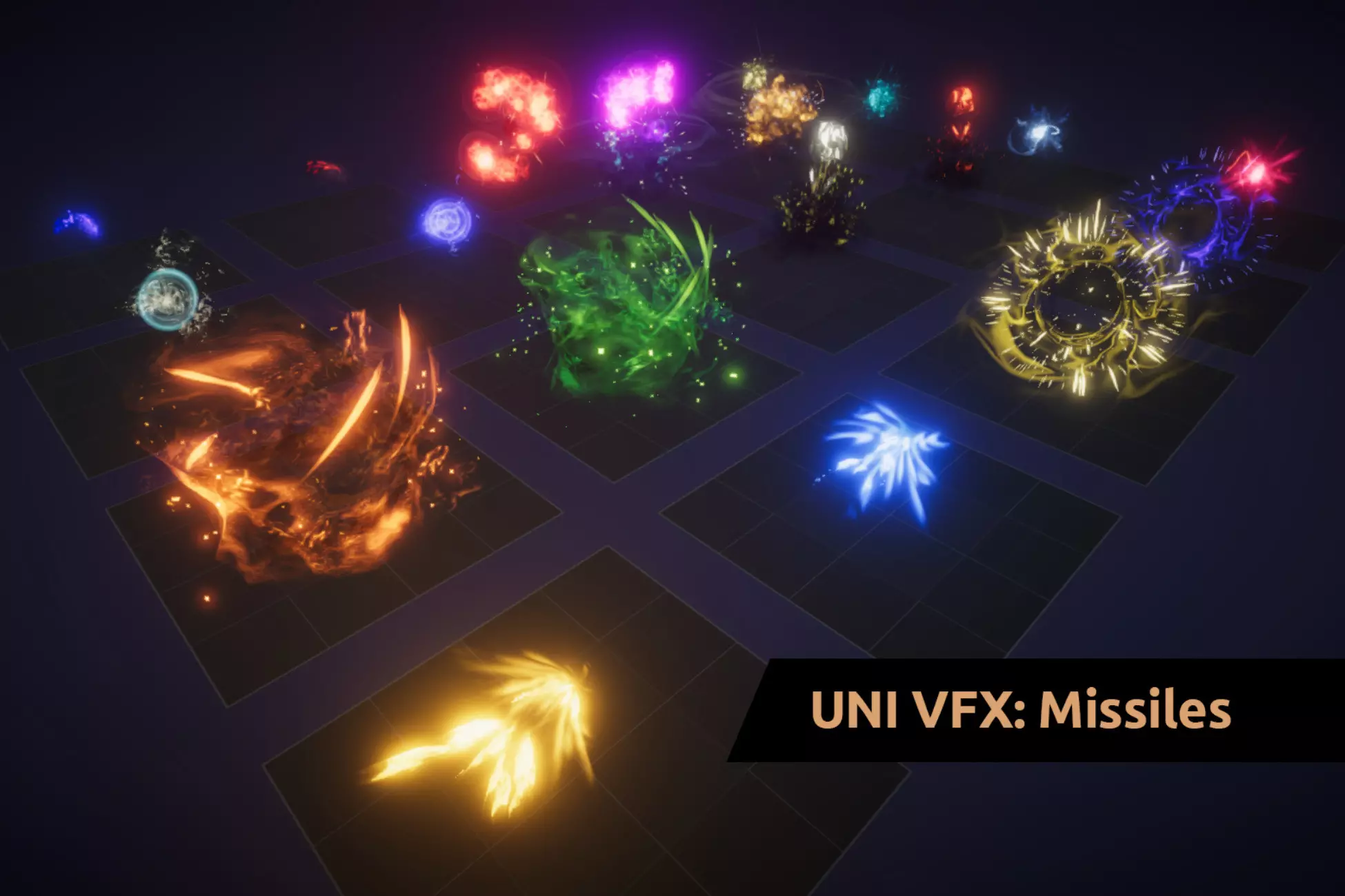 UNI VFX - Missiles & Explosions for Visual Effect Graph